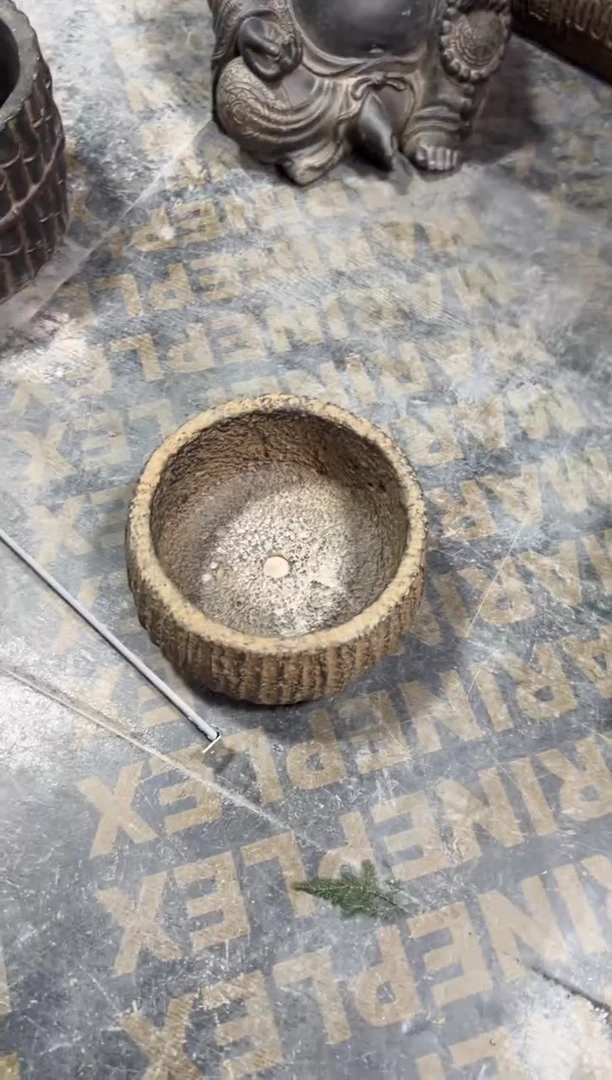 陶土【火山泥】小石钵