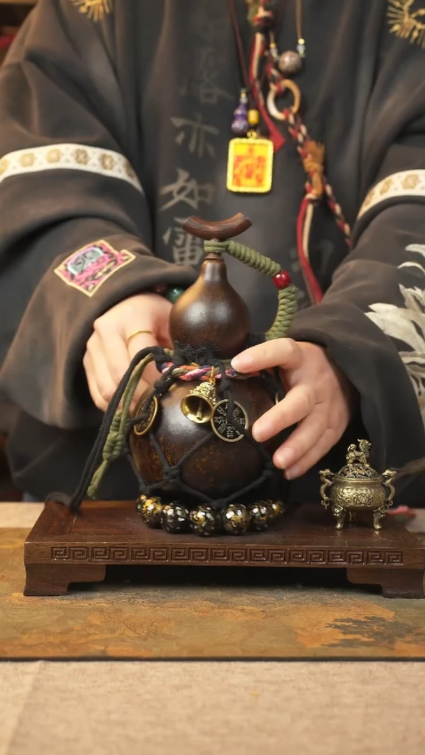 【闪购商品】402大漆葫芦一物一拍记葫堂出品
