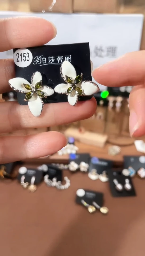 合金925银锆石泊2153