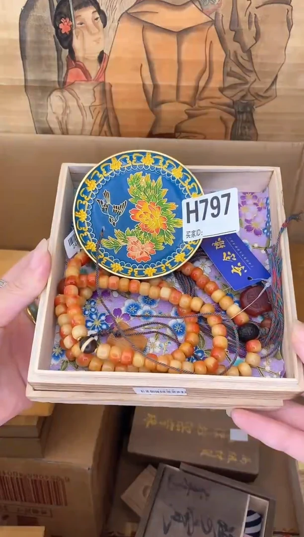 手工艺品琉璃H797琉璃手工艺品瓷器手串多样性发一