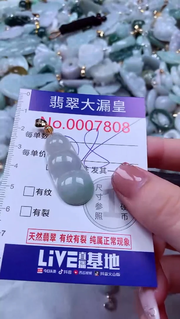 颈饰未镶嵌翡翠7808