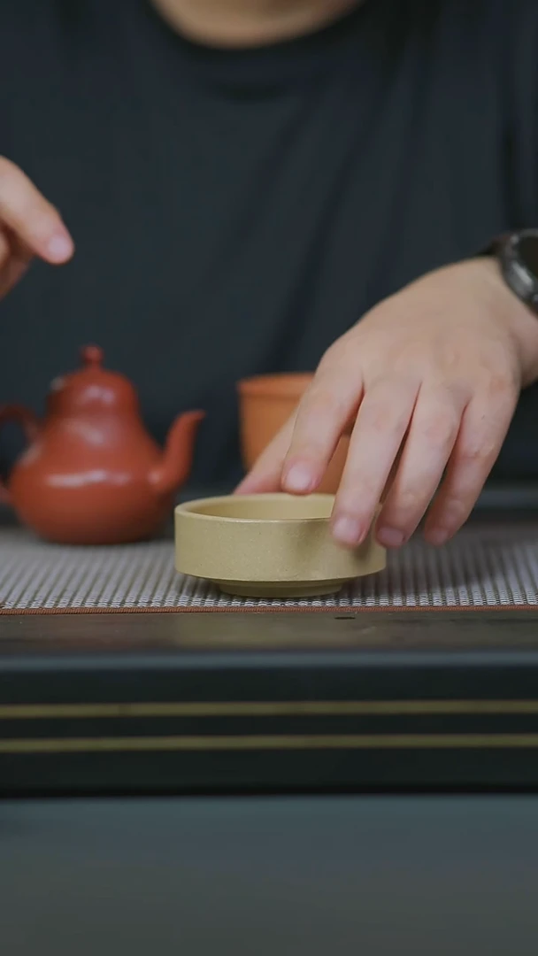 茶壶紫砂本绿轮回杯80cc