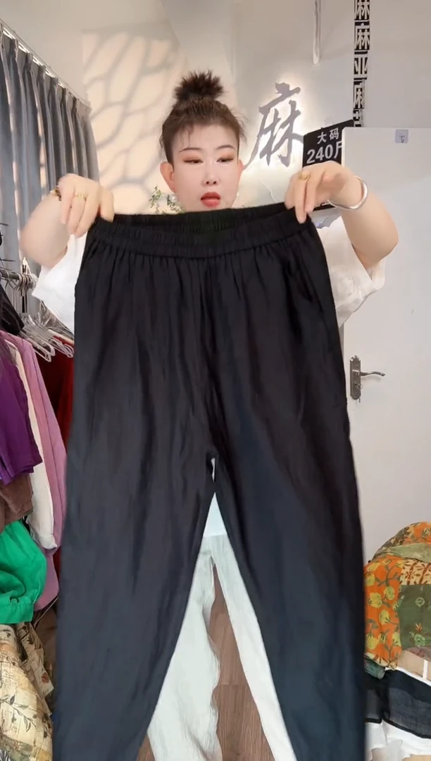亚麻大码女装系列。