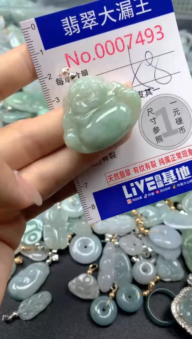 颈饰未镶嵌翡翠7493