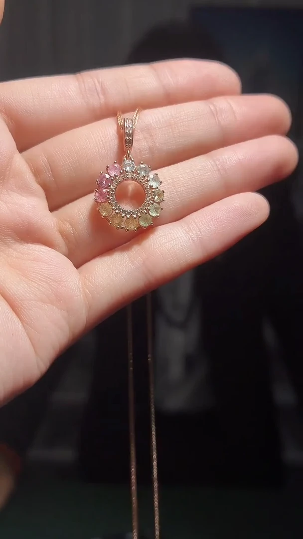 银S925镶嵌其他碧玺（扎德严选）