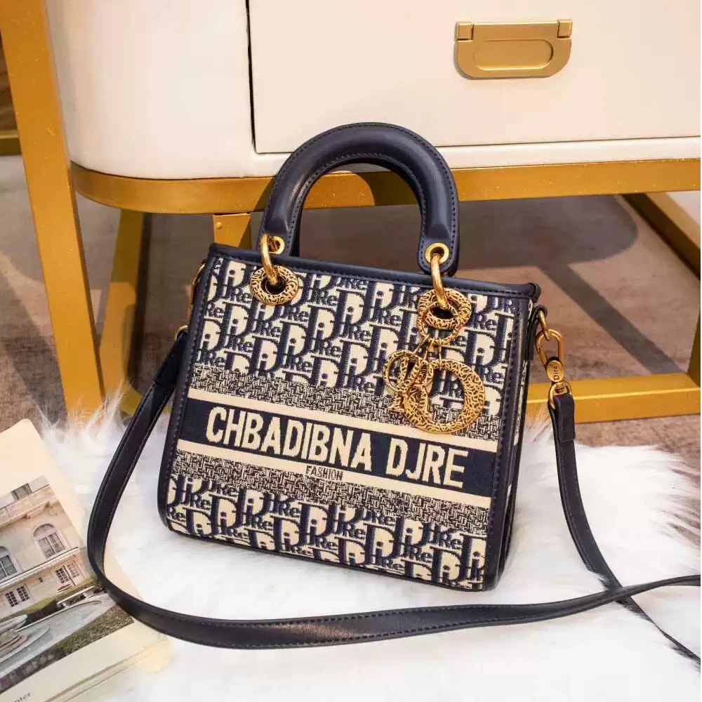 13奢品定制时尚戴菲包高级感单肩手提斜挎女包包