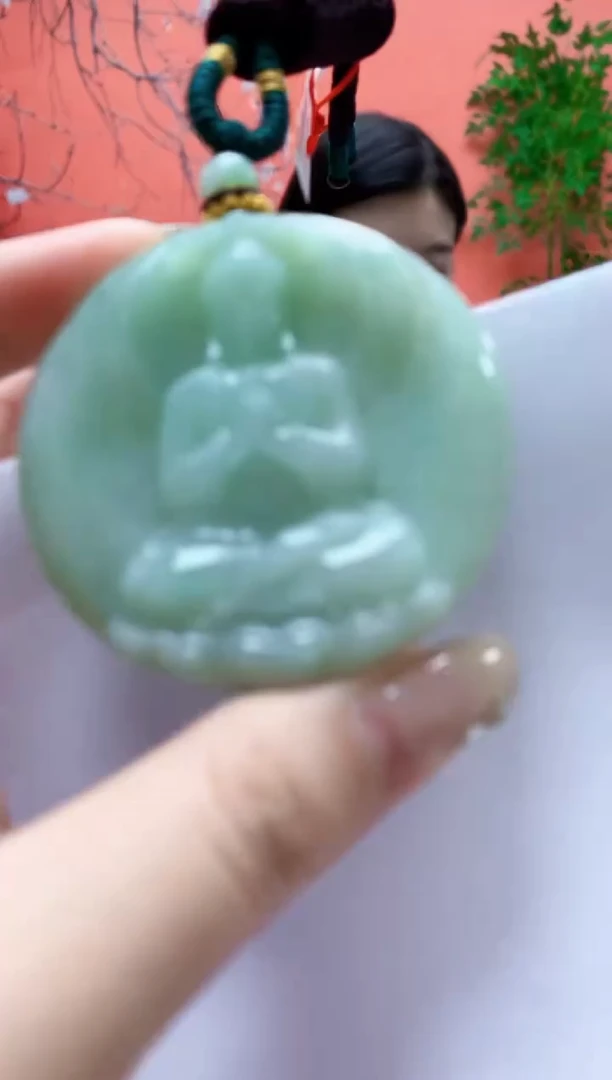 未镶嵌定制翡翠4812jw-毛货挂件7