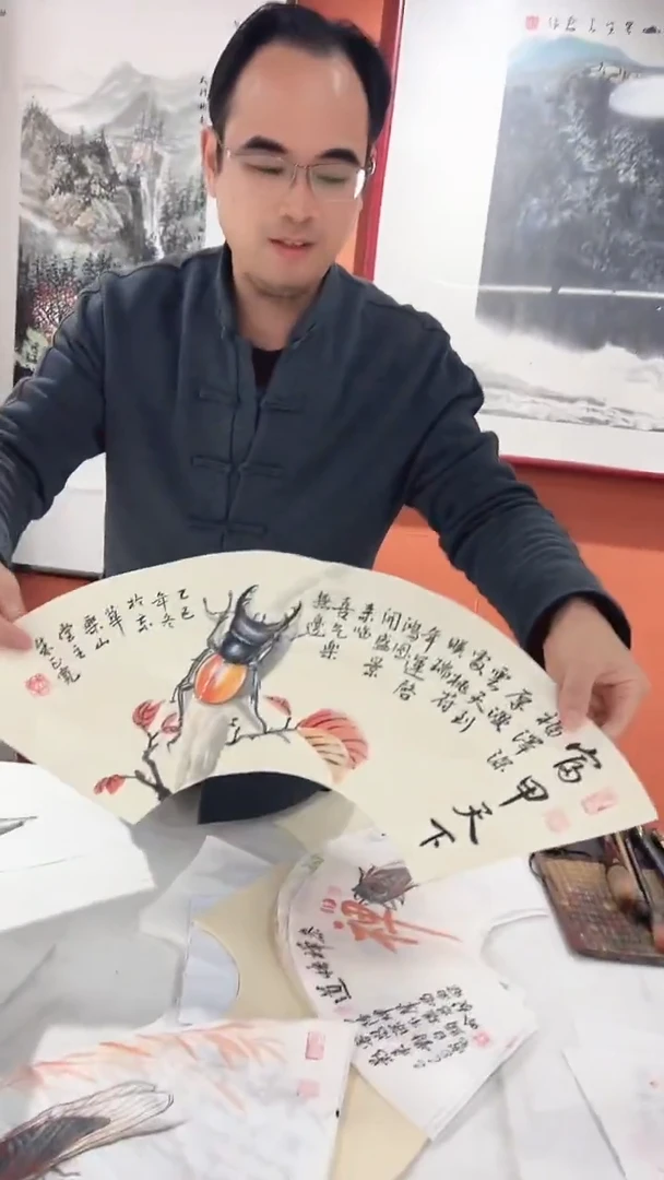 国画朱路军/国画/花鸟
