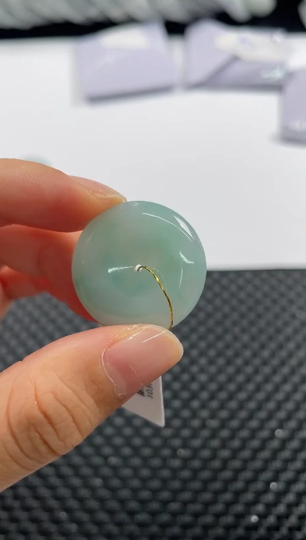 颈饰未镶嵌翡翠基地发货H 2968 平安扣