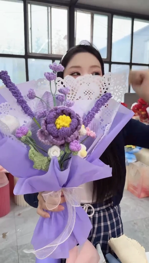 非遗手工定制花束，孤品清仓！！