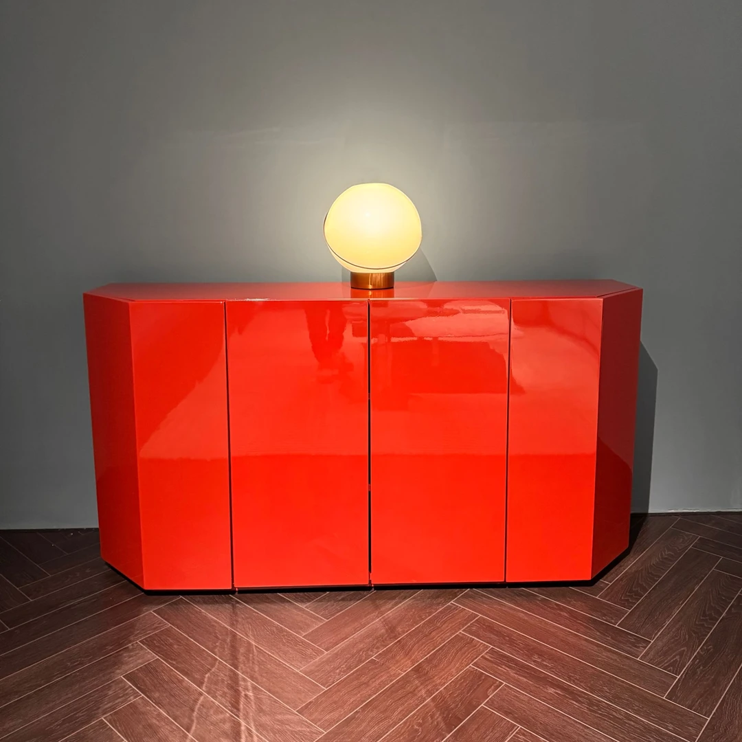 cassina 意式极简餐边柜 客厅储物柜斗柜鞋柜玄关收纳柜家用