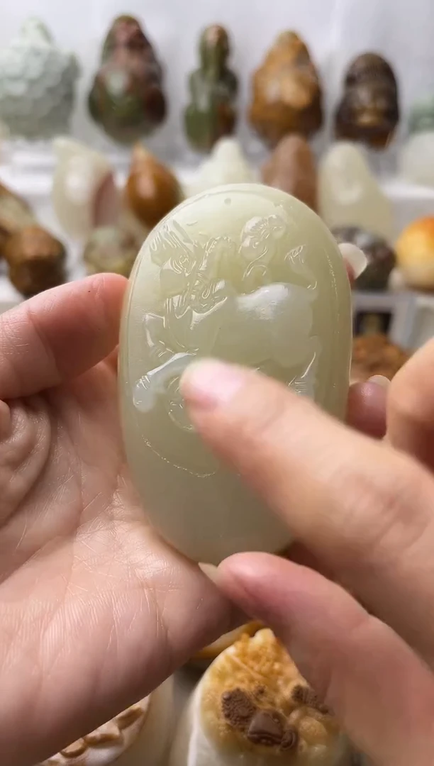 石材方解石棉纹正常不退换牛