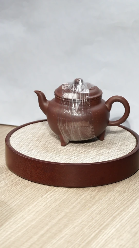 【闪购商品】底槽青茶壶瑕大彬如意壶150CC容量