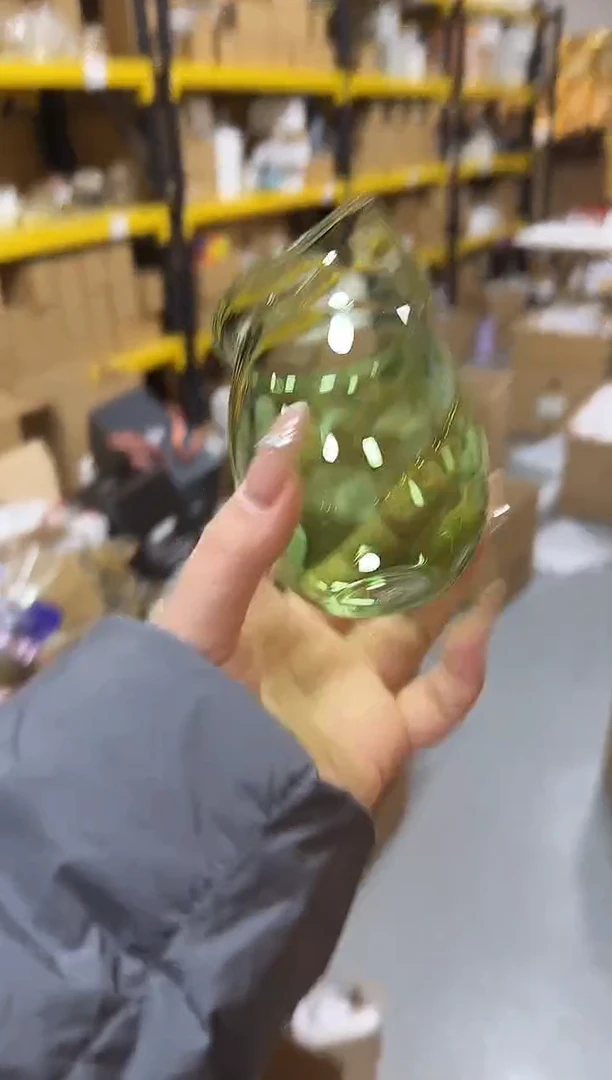 绿色无耳公道杯