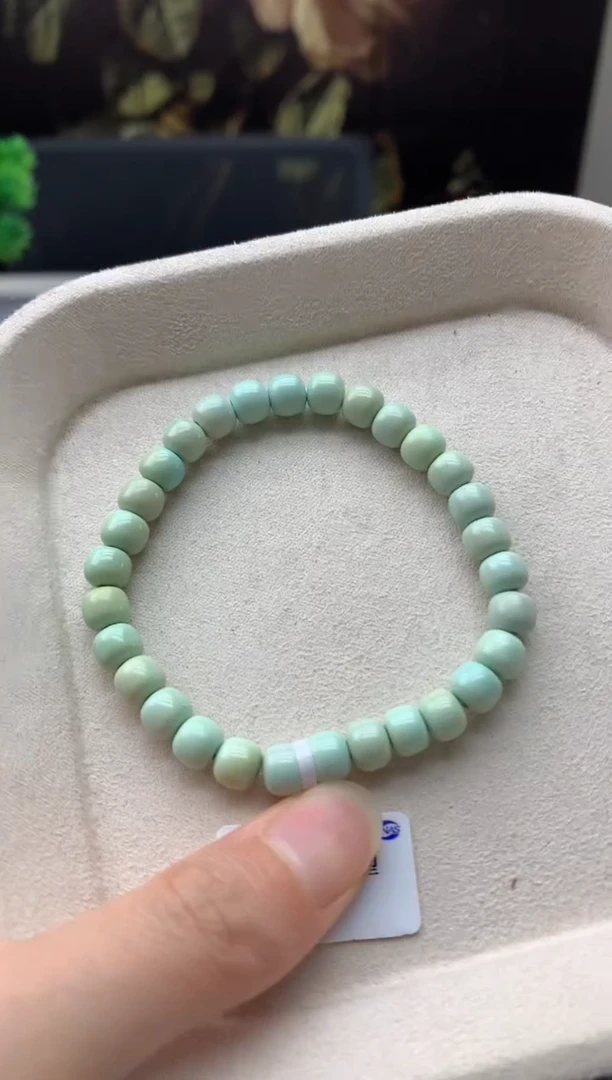 未镶嵌绿松石手串W176