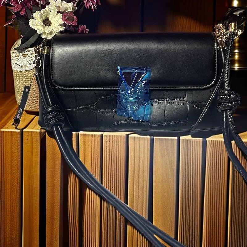 高级链条真皮百搭时尚单肩斜挎包