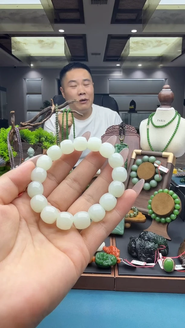 未镶嵌手串和田玉hs