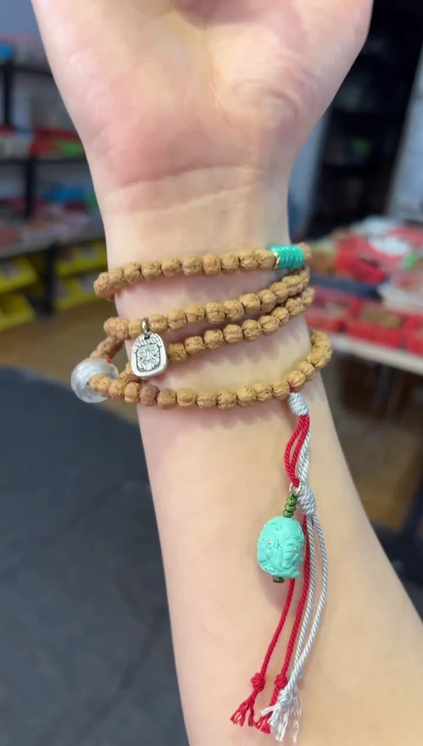 菩提根/象牙果吊坠  5mm金刚佛手脖挂链