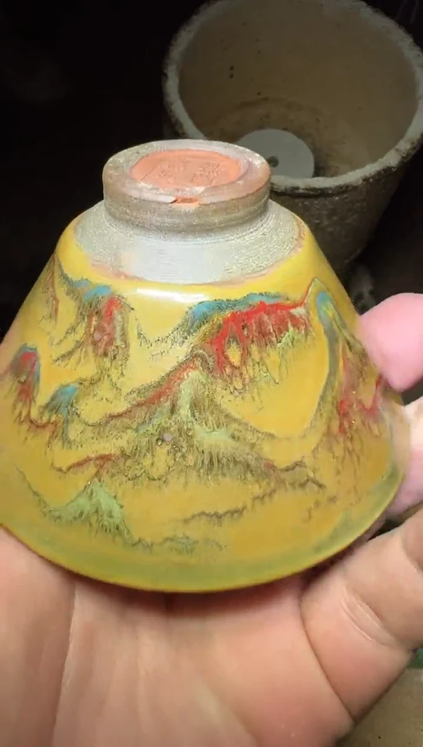 老狼茶器秘考建窑-55瑕宝