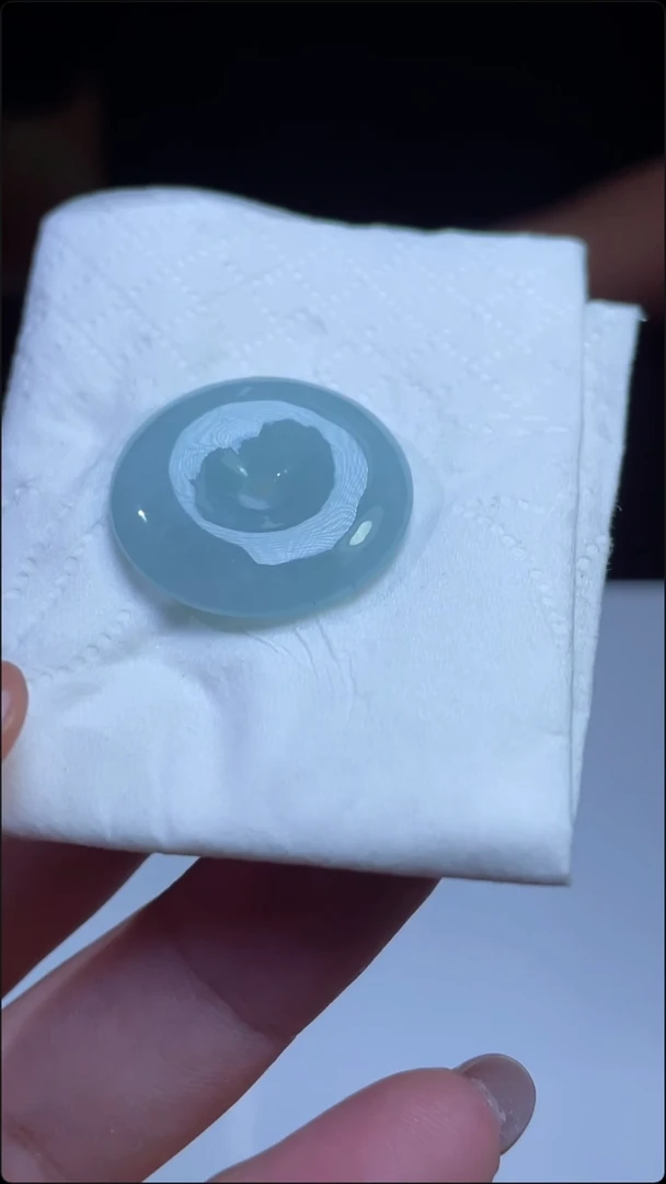 定制翡翠未镶嵌平安扣