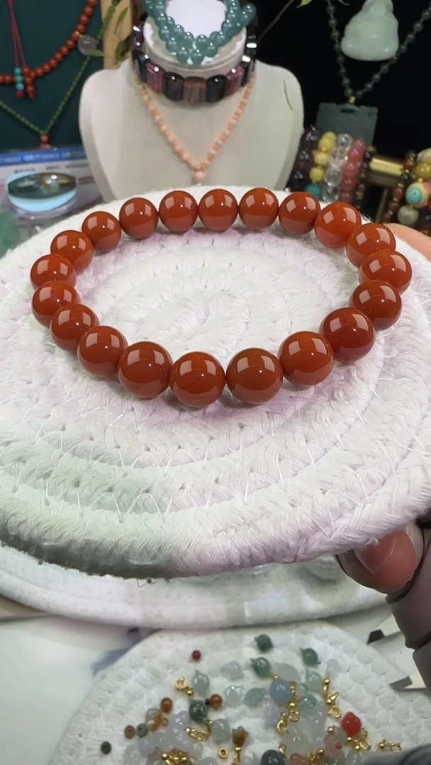 合金手链南红玛瑙18号