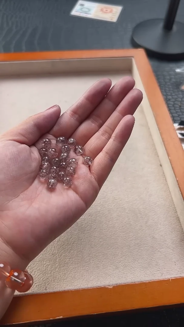水晶手链未镶嵌50多样性发其一7+