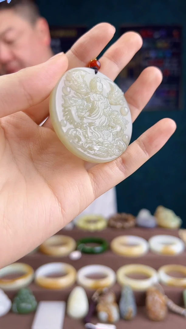 【闪购商品】和田玉颈饰未镶嵌ZZ 拍一发一 多样性发货