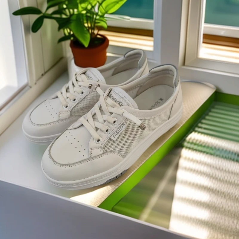 蜘蛛王女鞋板鞋特价透气休闲板鞋舒适好穿百搭时尚低帮鞋