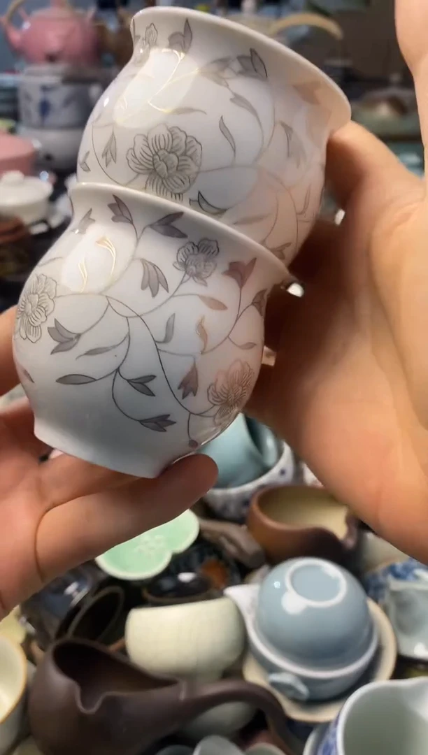 高端 茶壶 茶杯 茶具 轻轻微瑕