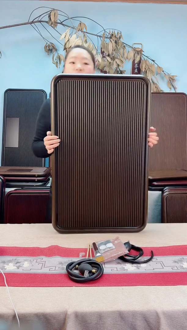 我***面千川黄色茶盘80*50*5