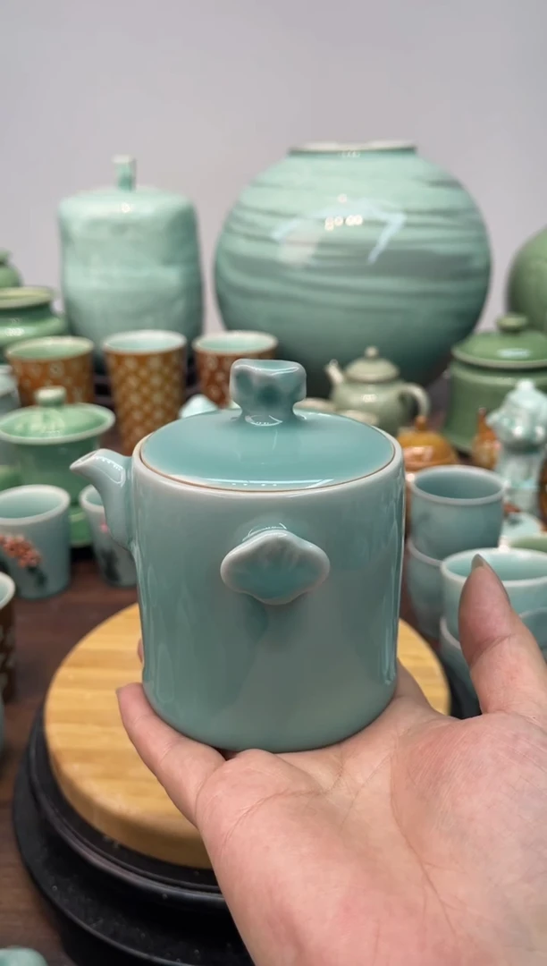 特价福利 微瑕 慧仙青瓷