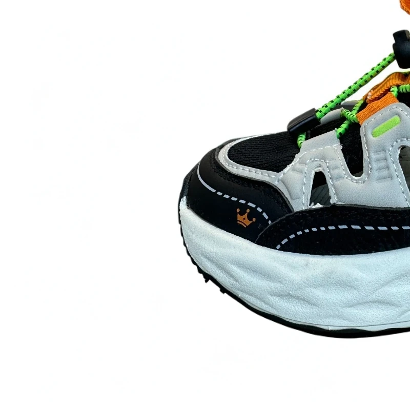 【26-37码】儿童2025春夏季新款男女童镂空运动框子鞋跑步运动鞋021