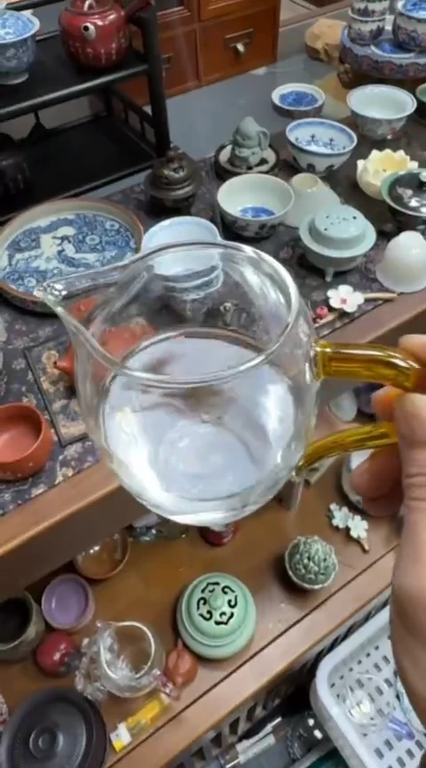 摆件陶茶具茶具茶具琥珀公道杯普通