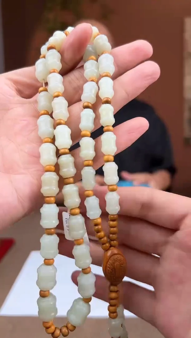 和田玉未镶嵌项链多样性发货拍一发一30104