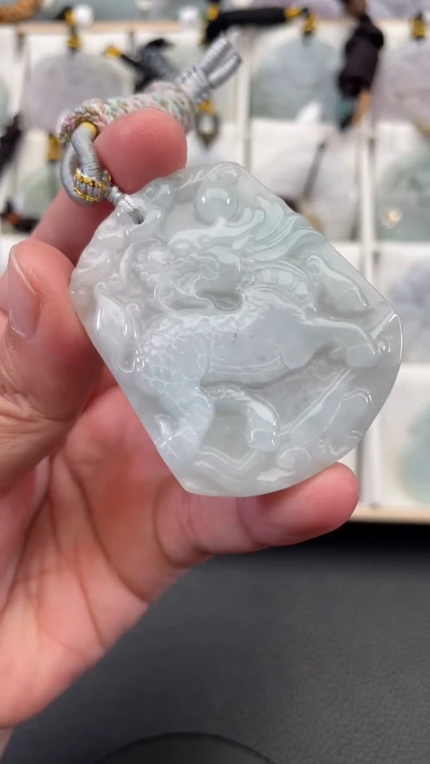 颈饰未镶嵌翡翠天然缅甸翡翠A货178