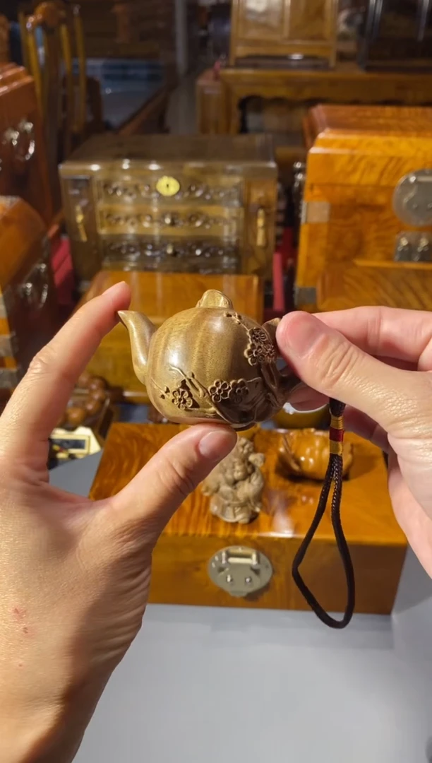 金丝楠小叶桢楠  水波 把把壶