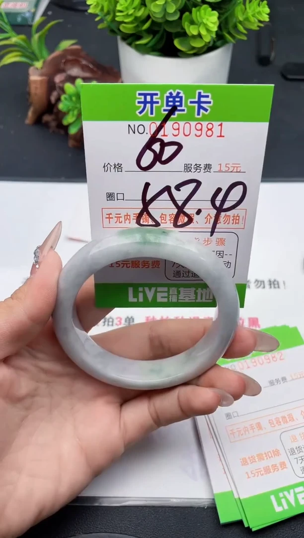 未镶嵌手镯翡翠81天然翡翠A货