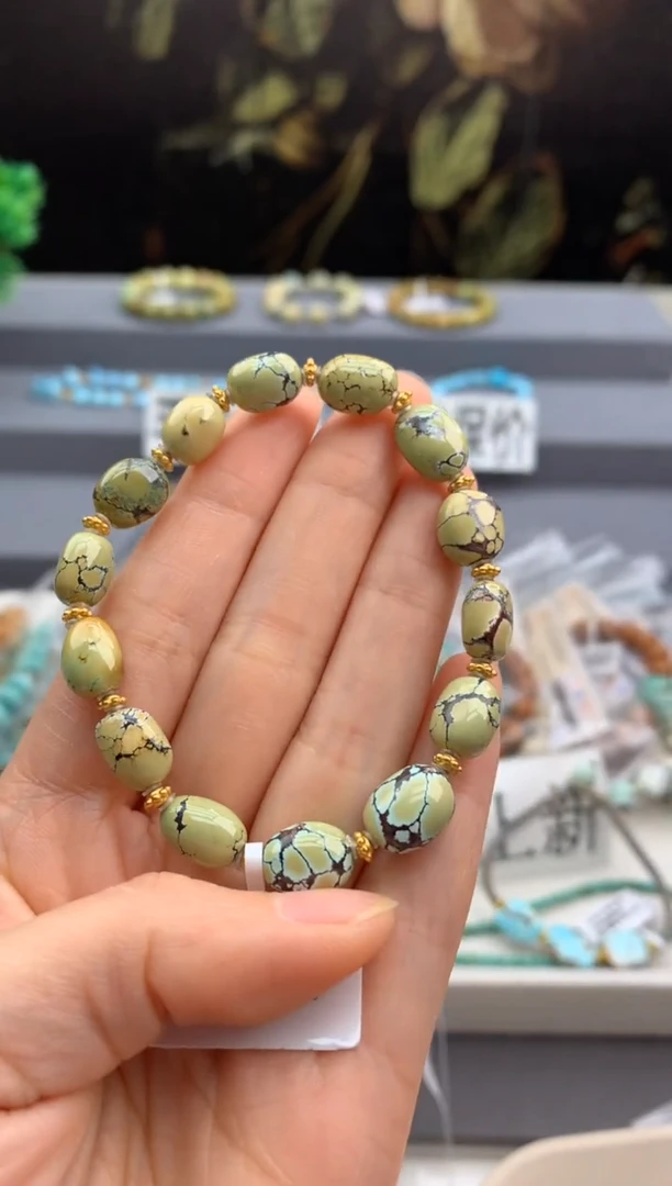 未镶嵌绿松石手串茜.F58