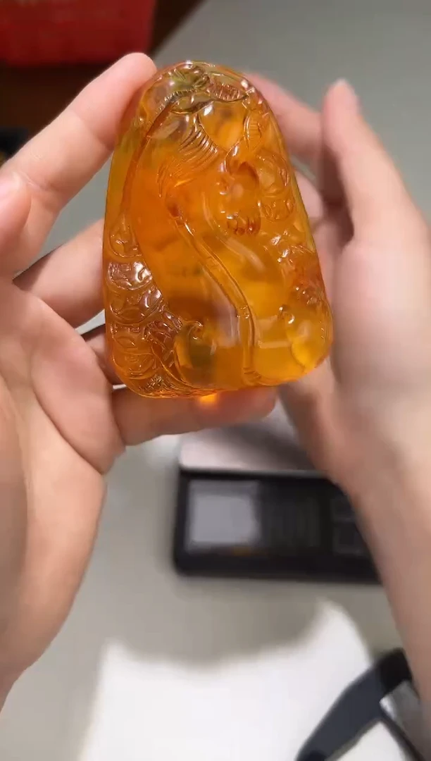 裸石琥珀未镶嵌琥珀蜜蜡吊坠