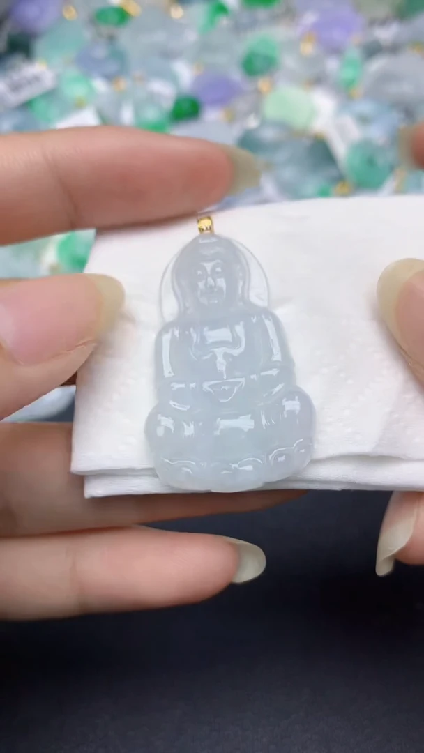 颈饰未镶嵌翡翠天然缅甸a货翡翠百元以上9元证书费自理