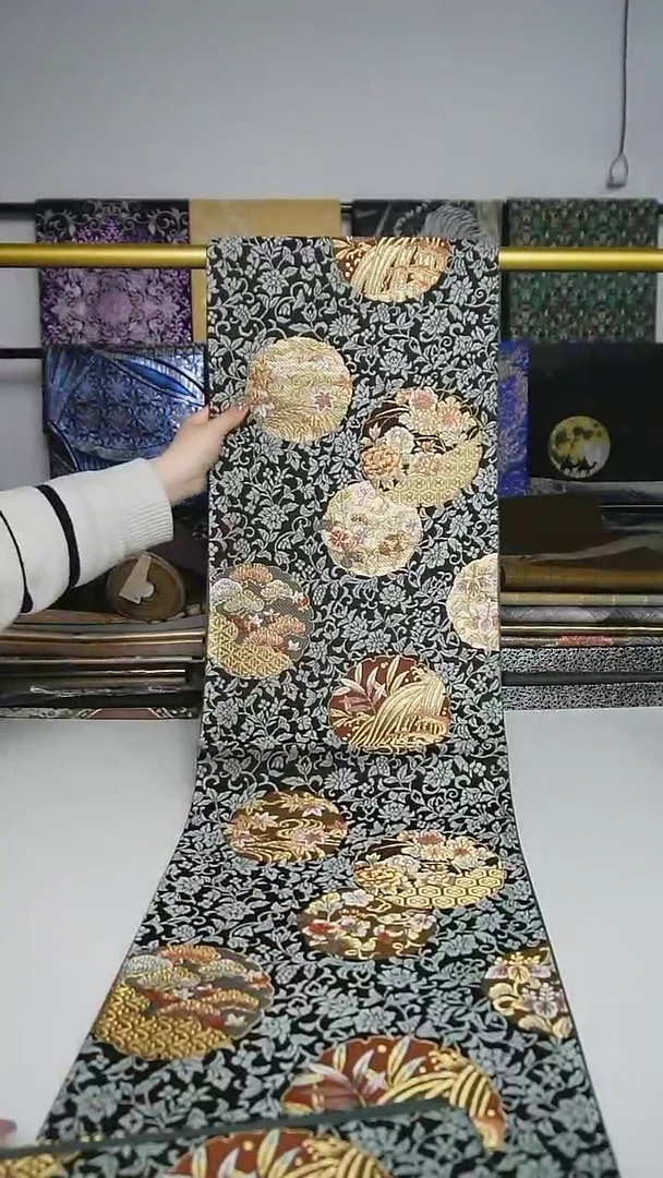 【闪购商品】织绣148 六通唐草团花