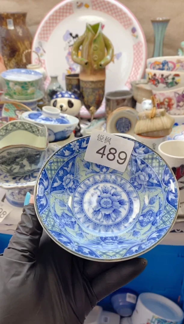 瓷片a***芙回流瓷器，默认微瑕，建议慎拍489