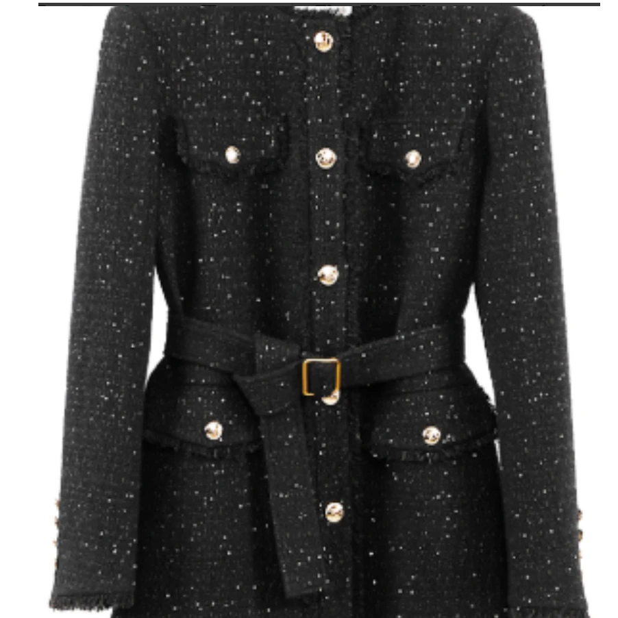 黑色梭织外套FC00517W0