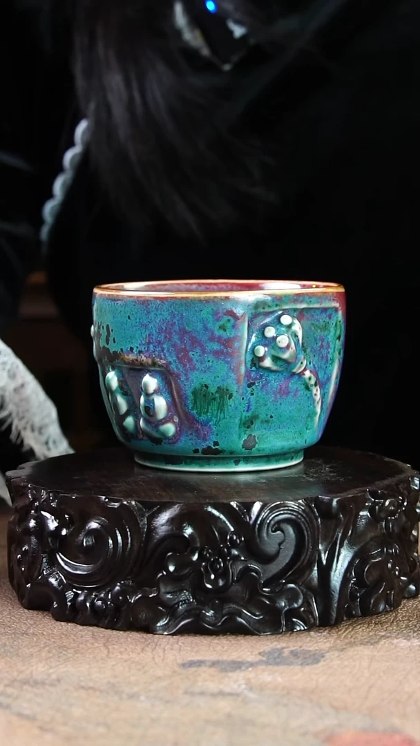 36号高温原矿钧瓷孤品收藏级