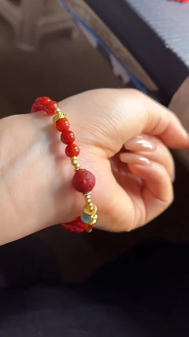【闪购商品】南红玛瑙手串未镶嵌100648631