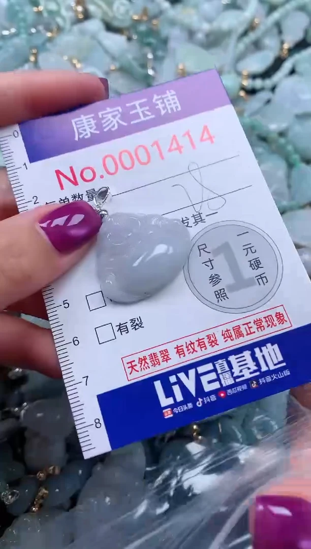 颈饰未镶嵌翡翠1414
