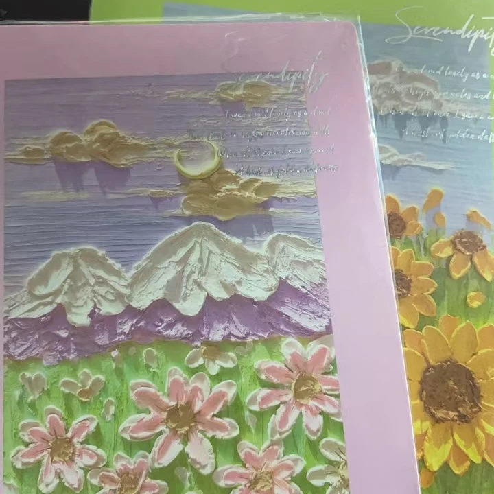 活页本油画b5+A5各一本