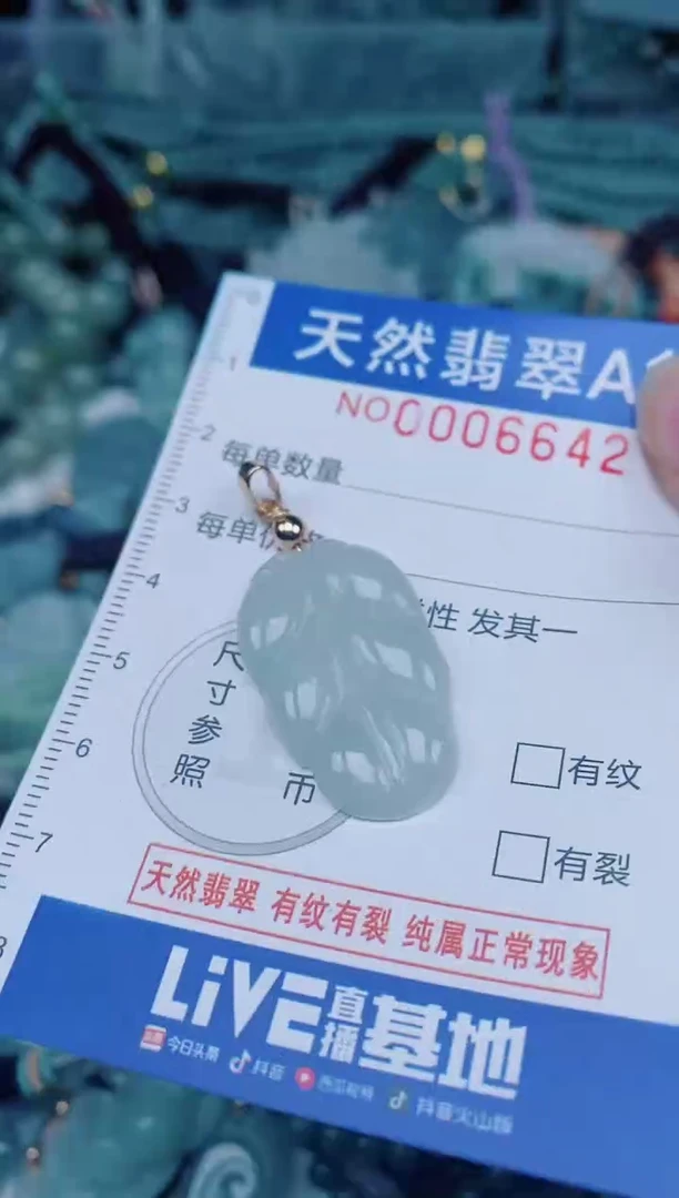 颈饰未镶嵌翡翠00006642