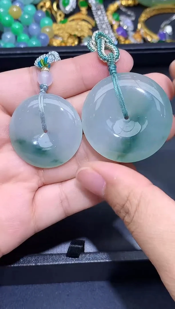 颈饰未镶嵌翡翠494-春日珠宝