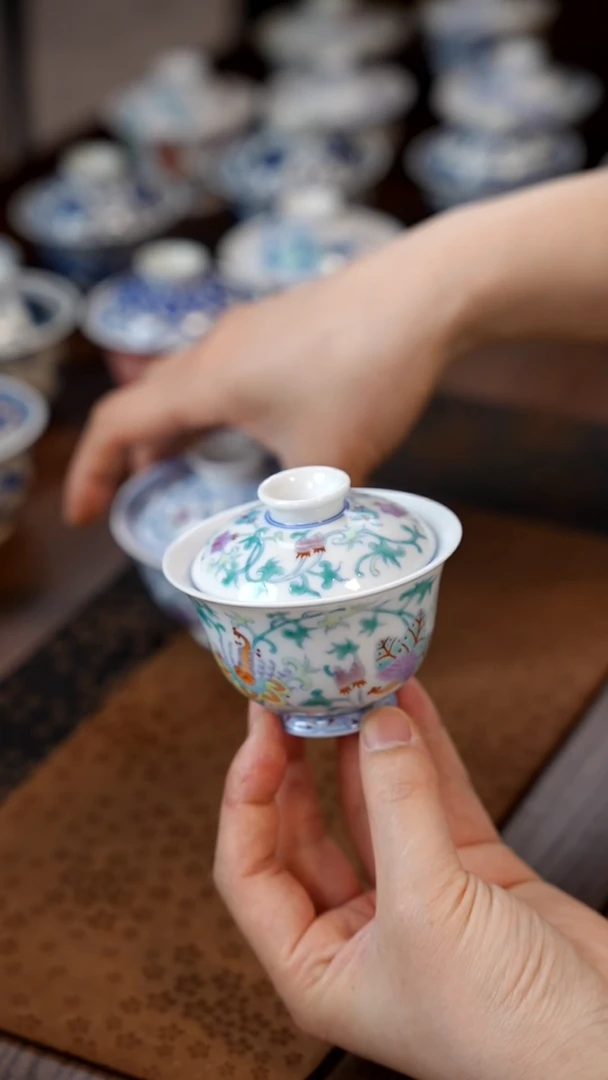 【闪购商品】西番莲盖碗1111111111